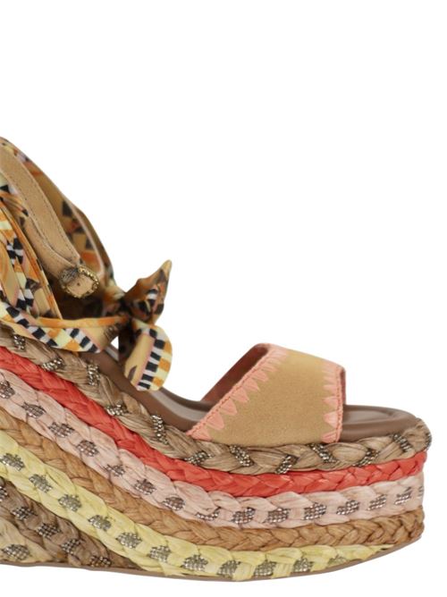 Sandalo donna con zeppa in corda KURT GEIGER London | 5597294209.